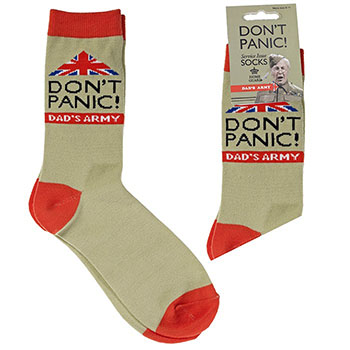 Dads Army Socks Dont Panic